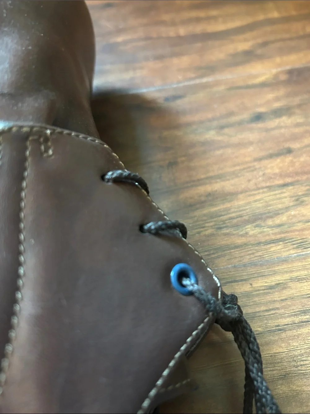Men’s Brown Faux Leather Dress Oxford Derbies
